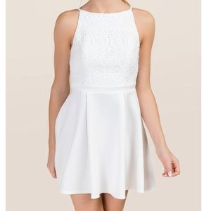 Francesca’s Aibileen Crochet Dress